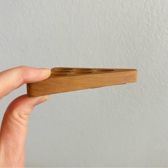 Vintage “Oops” 10 ball pyramid puzzle, c 1993, wooden - Picture 8 of 8